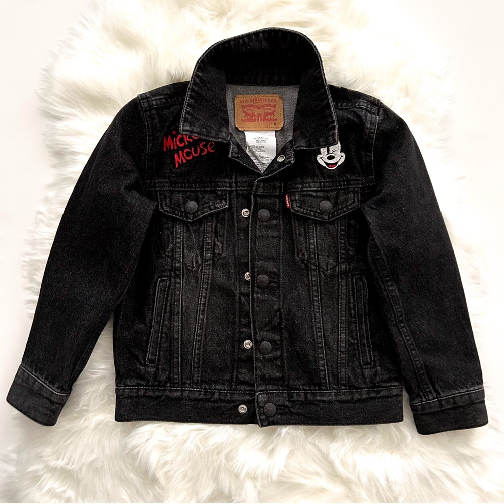 Levi Strauss & Co Mickey Mouse Denim Jacket
